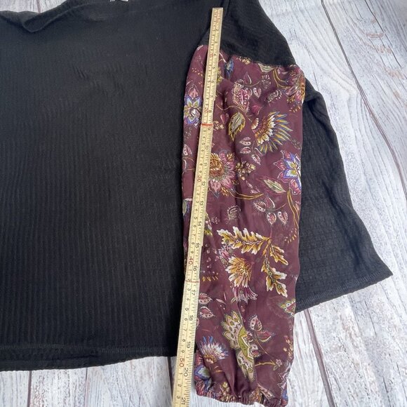 Gypsies & Moondust Sweater Size XL Women's/Juniors' Waffle-Knit Friends Phoebe - Picture 13 of 14